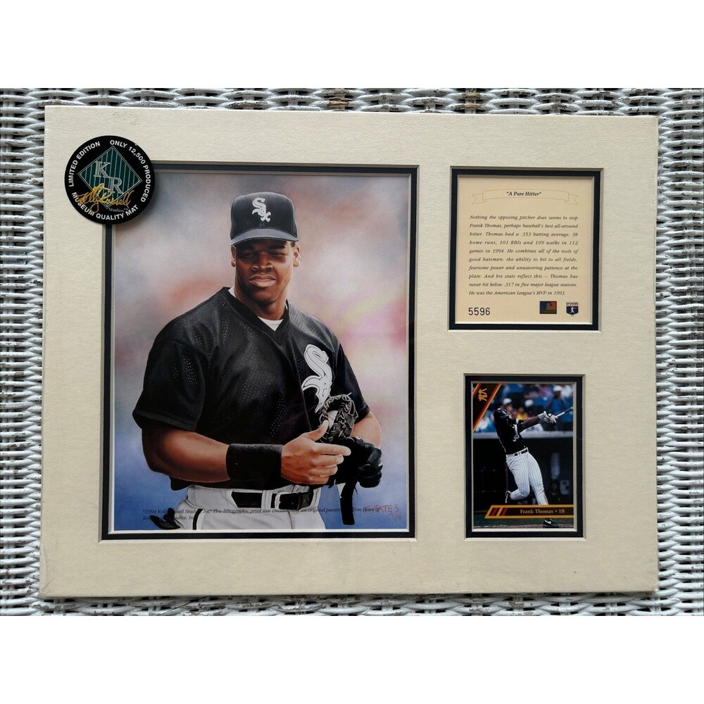 Baseball Frank Thomas - White Sox - 1994 Art Print Limited Edition Print  #5596